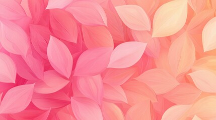 Fototapeta premium Dive into natures beauty with a vibrant cartoon closeup of flower petals, showcasing delicate textures and colors.