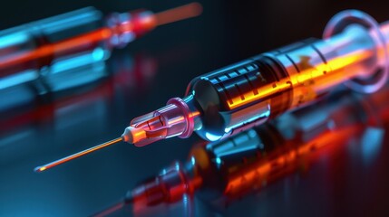 Anesthetic Syringe: This syringe is used to administer local anesthesia, effectively numbing targeted areas in the mouth before dental treatments for pain relief.
