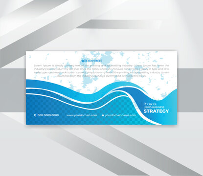 professional Creative Minimal Compliments Slip Layout design template