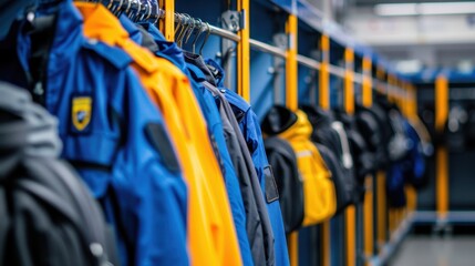 Officer Lockers: Secure storage spaces for officers to store personal and professional items, including uniforms, protective vests, and tactical gear.
