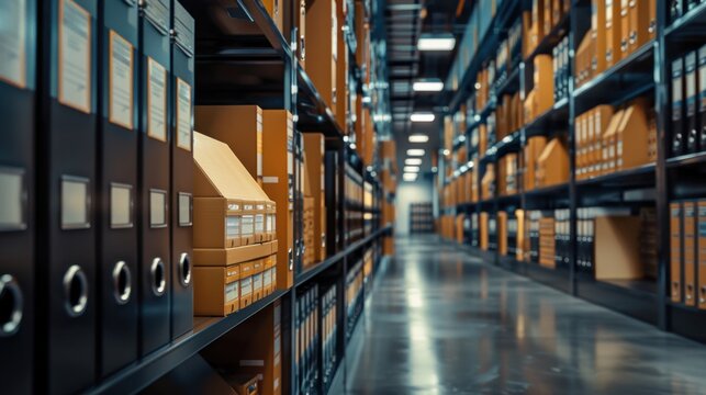 File Room: This organized area holds hard copies of case files and reports, serving as a vital resource for quick reference, alongside possible digital records.
