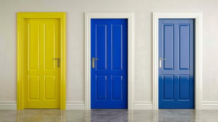 A classic door providing entry to a room in an old building