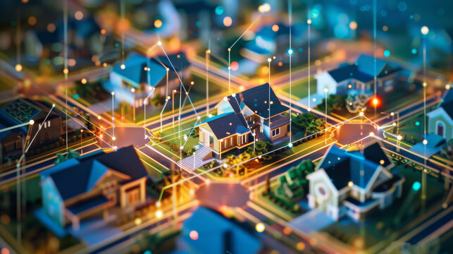 Spatial analysis tools for analyzing property dana and trends geospatially