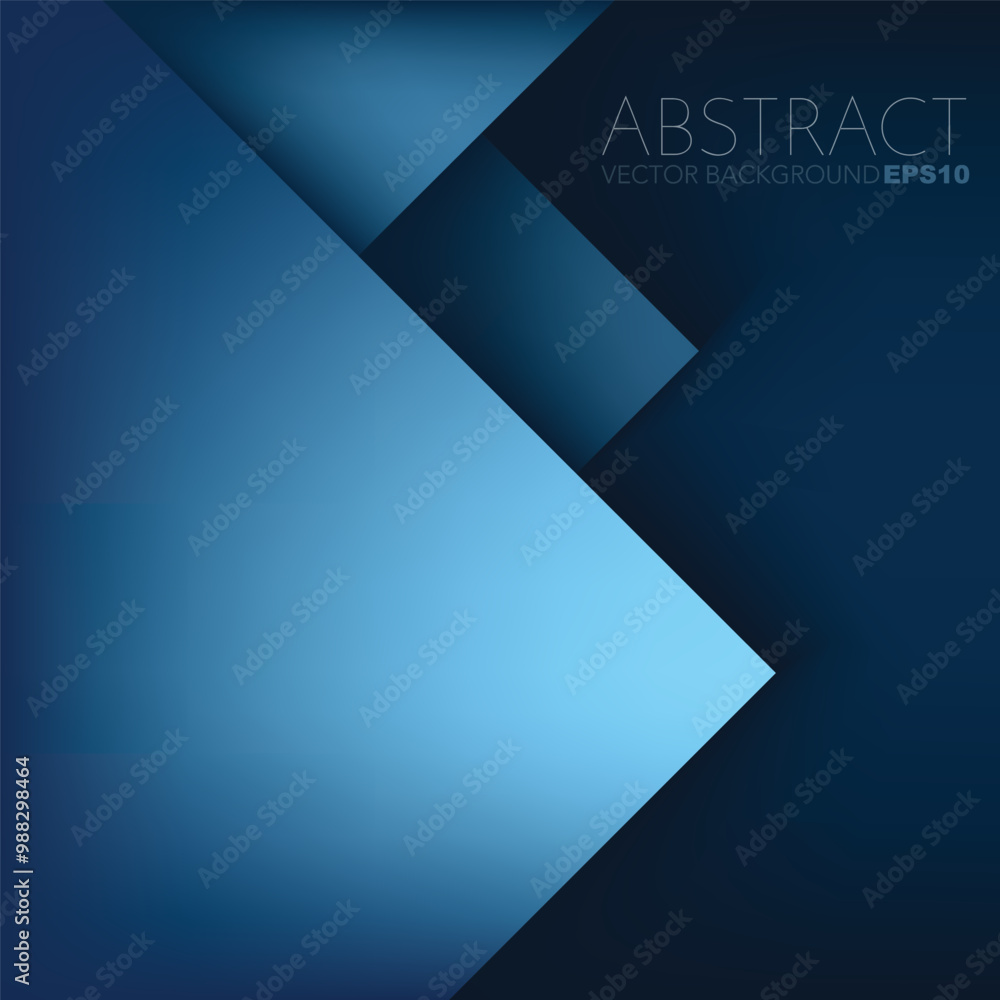 Fototapete graphic geometric triangle overlap vector layer background for text and message design