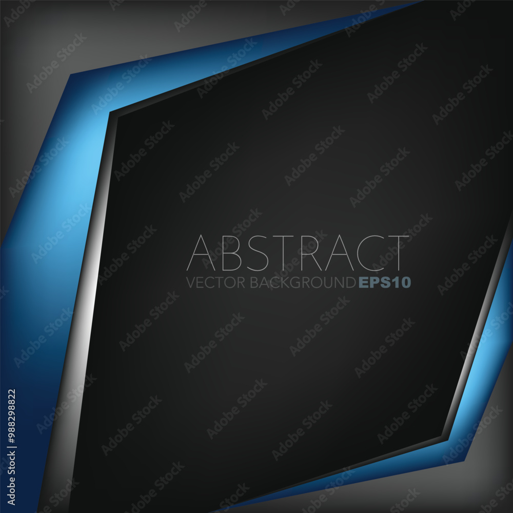 Fototapete graphic geometric triangle overlap vector layer background for text and message design