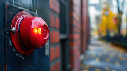 Fire Station Alarm Bell: This prominent alarm bell sounds loudly at the fire station upon receiving a service call, ensuring firefighters are quickly alerted to emergencies.
