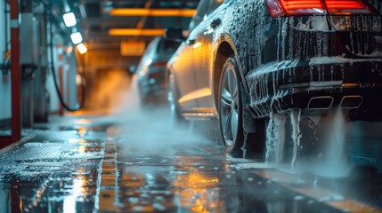 Car Wash: An efficient car wash service, either automated or manual, located near the exit of the station to ensure your vehicle shines brightly.
