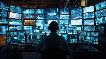 Surveillance Center: Monitoring the World through Technology