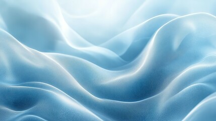 Obraz premium Abstract Wavy Blue Fabric Texture