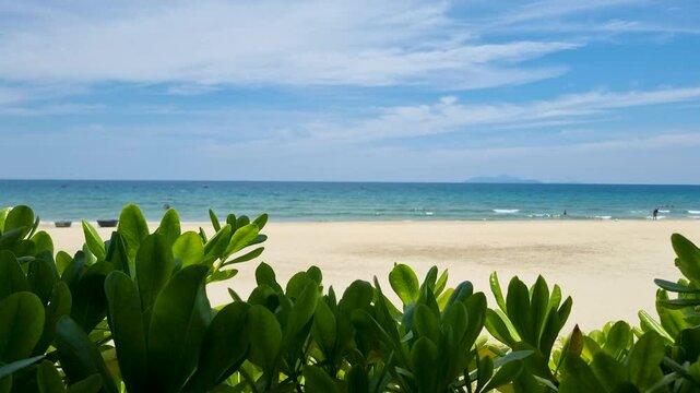 Summer day at My Khe Beach in Danang
