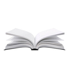 Obraz premium Open Book with Blank Pages