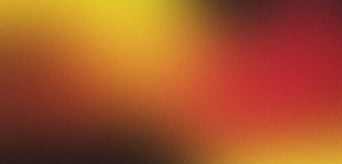 Golden Yellow to Red Gradient Backdrop with Noise Texture