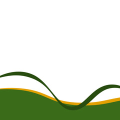 Business Wave Footer