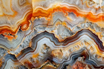 Agate Cut Texture Background, Gem Slice, Crystal Mineral Pattern, Textured Agate