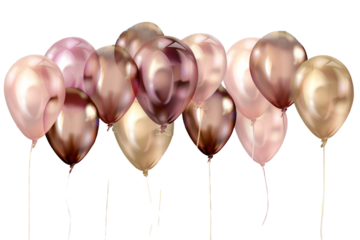 Metallic Balloons Party Decoration
