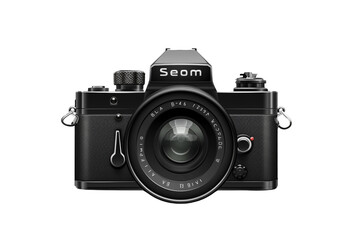Black Camera with Seom Branding