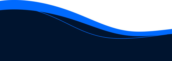 Business Wave Footer