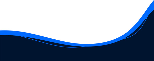 Business Wave Footer