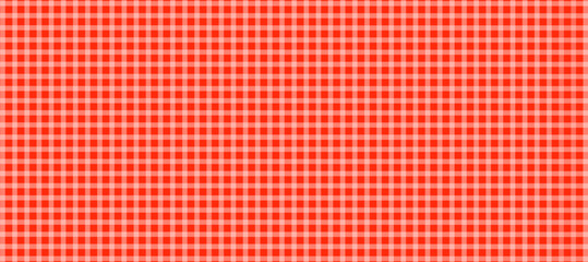 Red cherry and white plaid fabric texture background