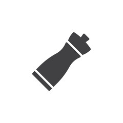 Pepper grinder vector icon