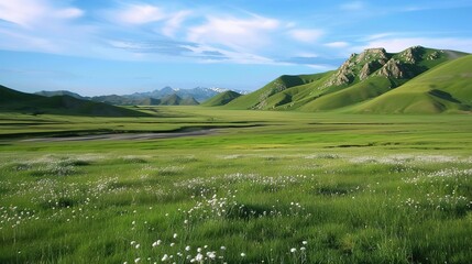 Gorgeous Natural Landscape Scenery Background: A Captivating Visual Feast. Discover the Tranquility and Beauty.