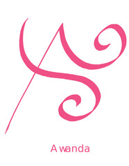 Reiki Symbol Awanda