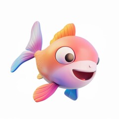 cod in 3D style on a white background
