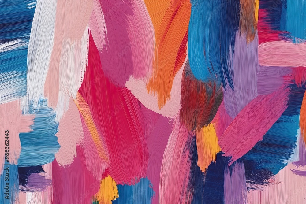 Aufkleber dynamic abstract background featuring artistic brushstroke texture for urban art projects