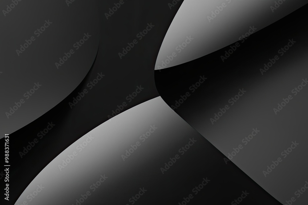 Aufkleber impactful monochrome abstract background with gentle shadows for compelling visual storytelling