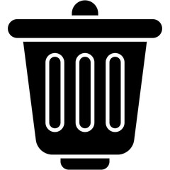 Vector Icon Delete, trash, trash can, remove, interface