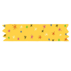 Bunch of Stars Washi Tape Illustration