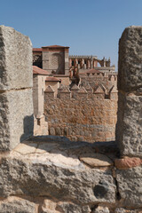 Views of Avila city from The colossal walls