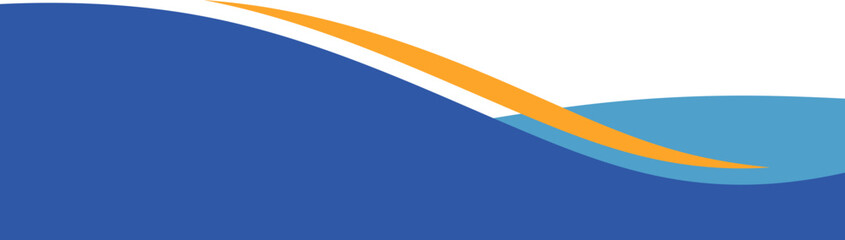 Business wave Footer
