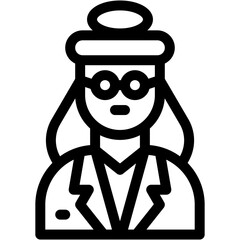 Vector Icon Experiment, biochemist, medical, pharmacology, scientific