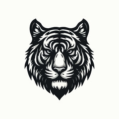 tiger head vector