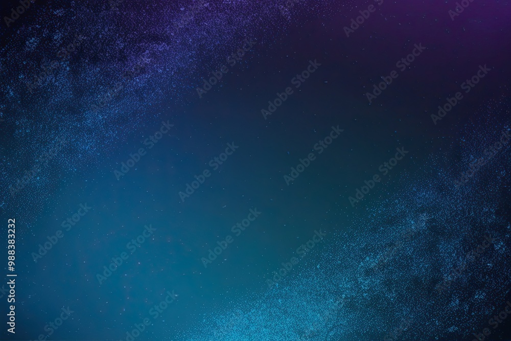 Poster dark blue grainy gradient background with noisy texture for abstract banner and header design