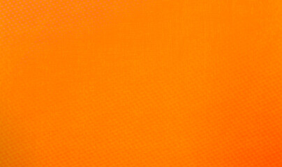 Orange background simple empty backdrop for various design works with copy space for text or images