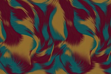 Vibrant Ruby Teal Mustard Color Gradient Background with Engaging Noise Texture