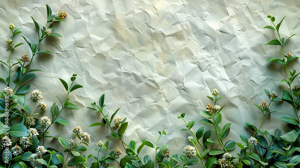 Aufkleber create a digital collage using elements from nature superimposed on