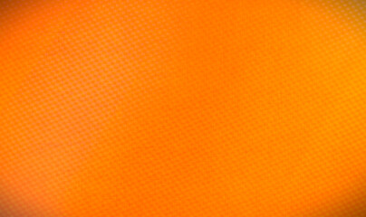 Orange background simple empty backdrop for various design works with copy space for text or images