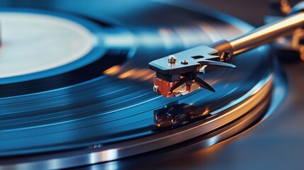 Retro Revival: Classic Vinyl on Modern Turntable for Musical Nostalgia
