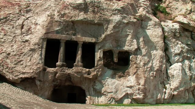 Rock tombs of Pontus kings, Iskilip Corum Turkey