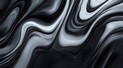 Obraz premium Monochromatic abstract background with shades of grey and black