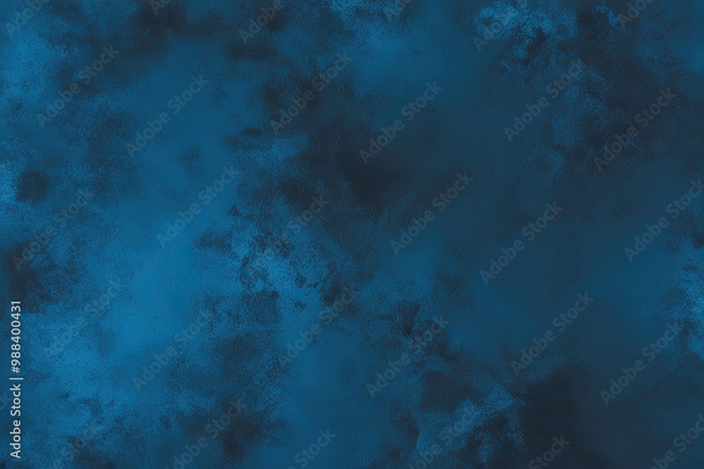 Poster deep azure gradient background with textured rugged finish for abstract designs