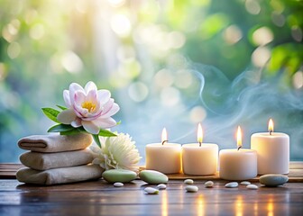 Soft and Soothing Background for Mindfulness and Self-Care Materials
