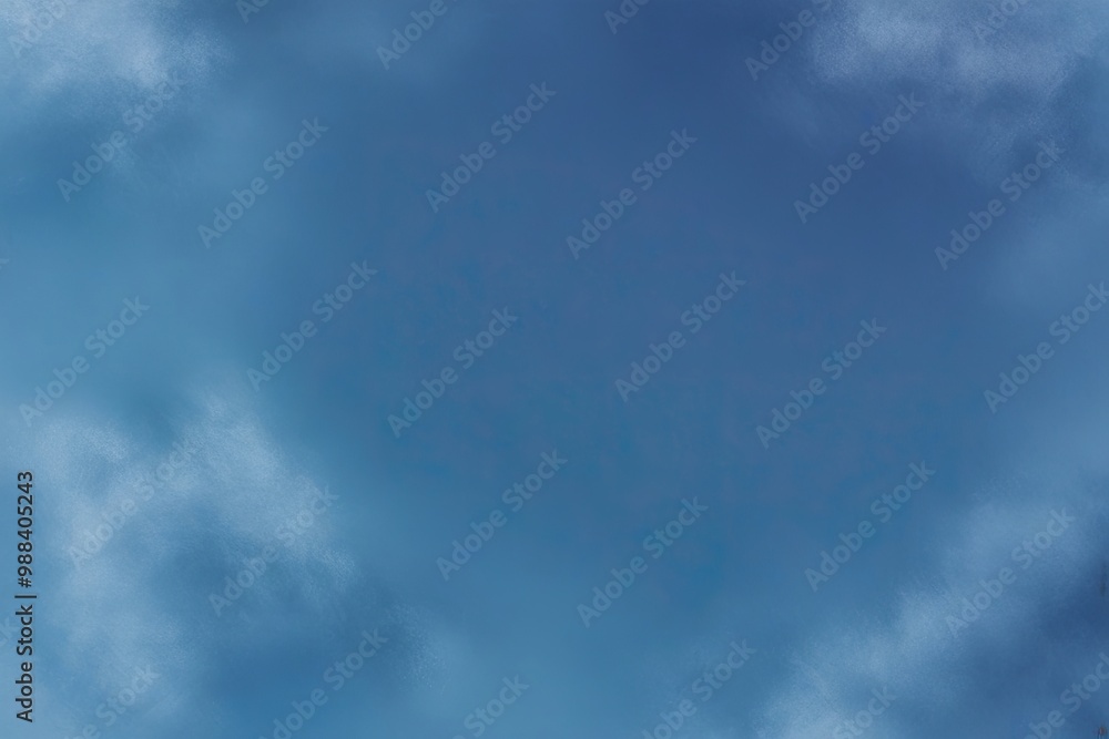 Poster sky blue gradient textured background with soft surface finish