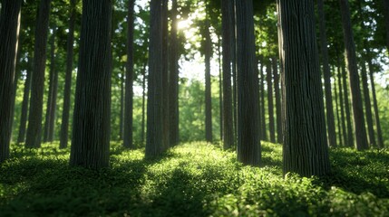 Fototapeta premium A 4k photorealistic image of a sprawling city at night, with towering skyscrapers lit up by millions of lights