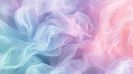Ethereal Pastel Hues: Layers of Soft, Dreamlike Texture