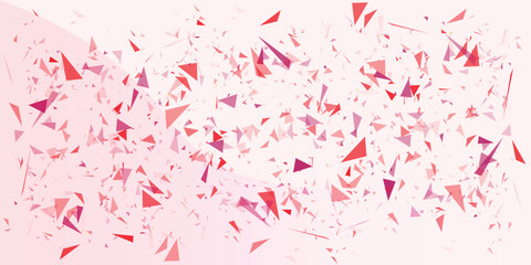 abstract geometrical crystal backdrop or background vector illustration isolated graphic for banners, flyers, posters online, websites elegant corporate fractal triangular design