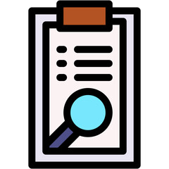 Vector Icon predictive analytics, Analysis, evaluation, performance